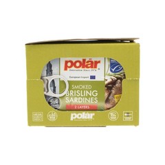 MW Polar Brisling Sardines, Smoked in Olive Oil, 3.52 Ounce Pack of 12