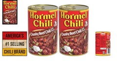 Savory Chunky Beef Chili with Beans – No Artificial Ingredients, 30 Oz Total