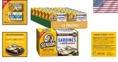 Friend of the Sea Certified Sardines – Wild Caught, 12-Pack