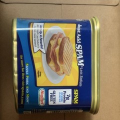 SPAM Less Sodium Classic Pork 12 oz Can, Gluten Free Canned Meat