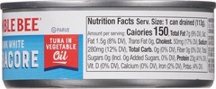 Chunk White Albacore Tuna in Oil, 5 oz Can (Pack of 24) – Wild Caught Tuna – …