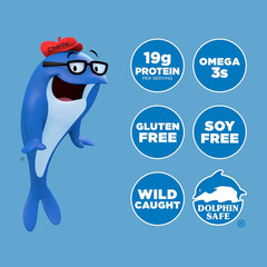 Chunk Light Tuna in Water, 11 Oz Pouch (12 Pack) Ready to Eat Wild Caught Tuna,