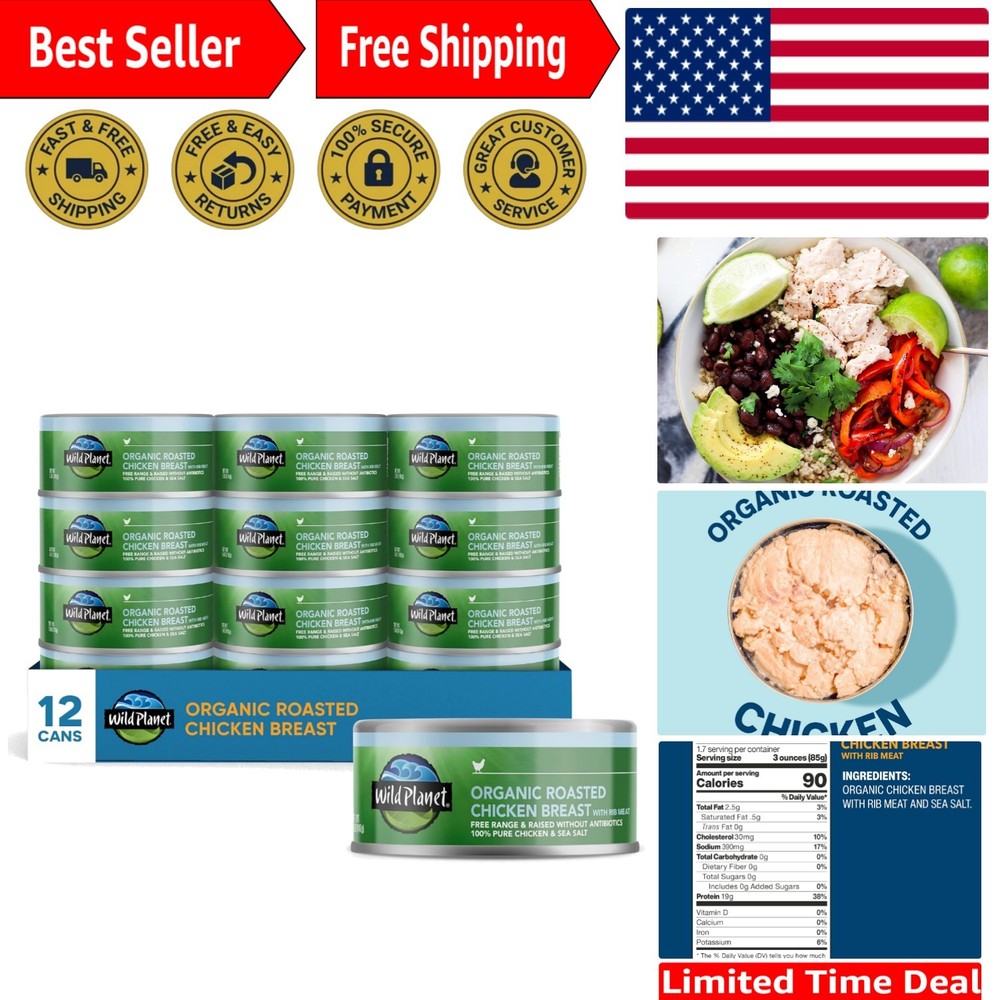 Organic Roasted Chicken Breast – Healthy, Eco-Friendly & Ready to Eat