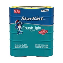 StarKist Chunk Light Tuna in Oil, 5 oz., 12 pk.