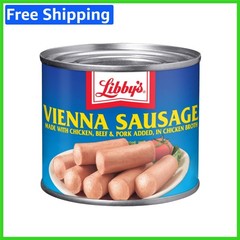 Easy Prep Vienna Sausage in Chicken Broth, 24×4.6 oz – Great for Snacking
