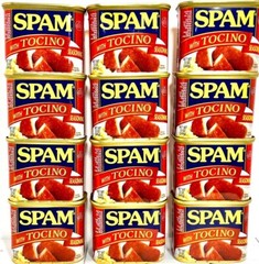 Spam With Tocino Seasoning Luncheon Meat 12 oz ( Pack of 12 )~Exp 4/2027
