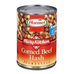 Corned Beef Hash 14 Ounce Canned Fully Cooked 17g Protein Pack of 12