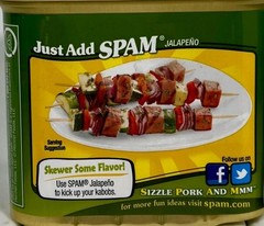 Spam Jalapeno Luncheon Meat 12 oz ( Pack of 4 )~11/2028