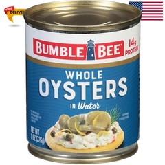 Fancy Whole Oysters, 8 oz – Gluten-Free Seafood for Special Occasions