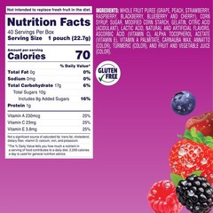 Welch’s Fruit Snacks Berries N Cherries 0.8 oz Box 40 Count Packed With Vitamins