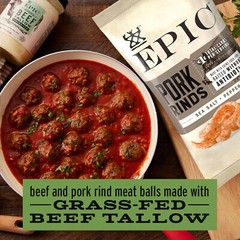 EPIC Grass Fed Beef Tallow – rendered food grade – 11 oz