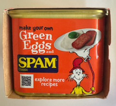Green Eggs & Ham SPAM Limited Edition (Two 12oz Cans) (6/2028) FREE SHIPPING!