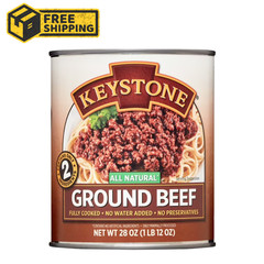 Keystone All Natural Ground Beef, 28 oz Can