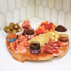 Mediterranean Spread Collection, 4-Pack Assortment of Apricot, Fig, Calabrian…