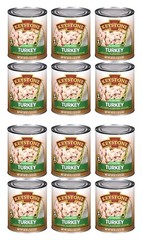 12 Cans – Keystone Meats All Natural Turkey Fully Cooked 28 oz No Preservatives✅