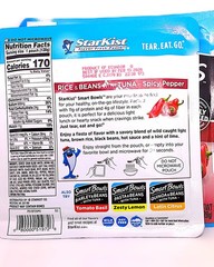 StarKist Smart Bowls Tuna, Pasta & Beans Mediterranean Style – 4.5 oz Pouch 4 pk