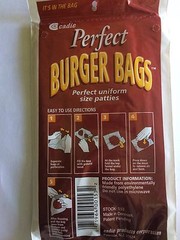 PERFECT BURGER BAGS 1 pack (20 bags)