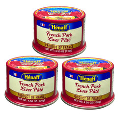 Henaff French Pork Liver Pate| Pate de Foie | Imported from France | 4.5 ounce (