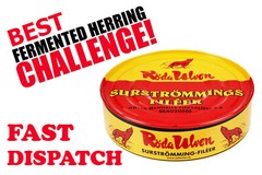 Surströmming SURSTROMMING HERRING CHALLENGE EATING PRANK, Bachelor party
