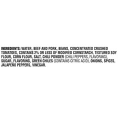 Hormel Chili with Beans( 15 oz. 6 pk. pk of 2 box = TOTAL 12 Cans )Great Price