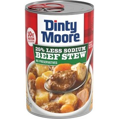 Family-Size Beef Stew 12-Pack, 25% Less Sodium—Wholesome Dinner in 15 oz Cans