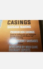 2 Packs of Gamekeeper Hog Casings Sausage Making Eastman Outdoors NIP 38547