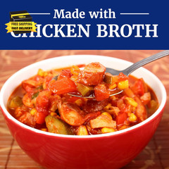 Chicken Vienna Sausage in Chicken Broth, Ready to Eat Canned Sausage, 10G Protei