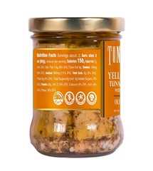 Tonnino Gourmet Tuna Fillets in Spring Water, 6.7 oz Glass Jar