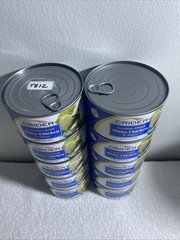 Lot Of 10 Cans CRIDER White Chicken, ( T812 ) 12.5 Oz Each, Bb 12/2027, Free S/P