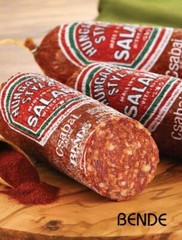 Hungarian Brand Salami with Paprika Csabai 15oz 1p for $10 !! US SELLER !!