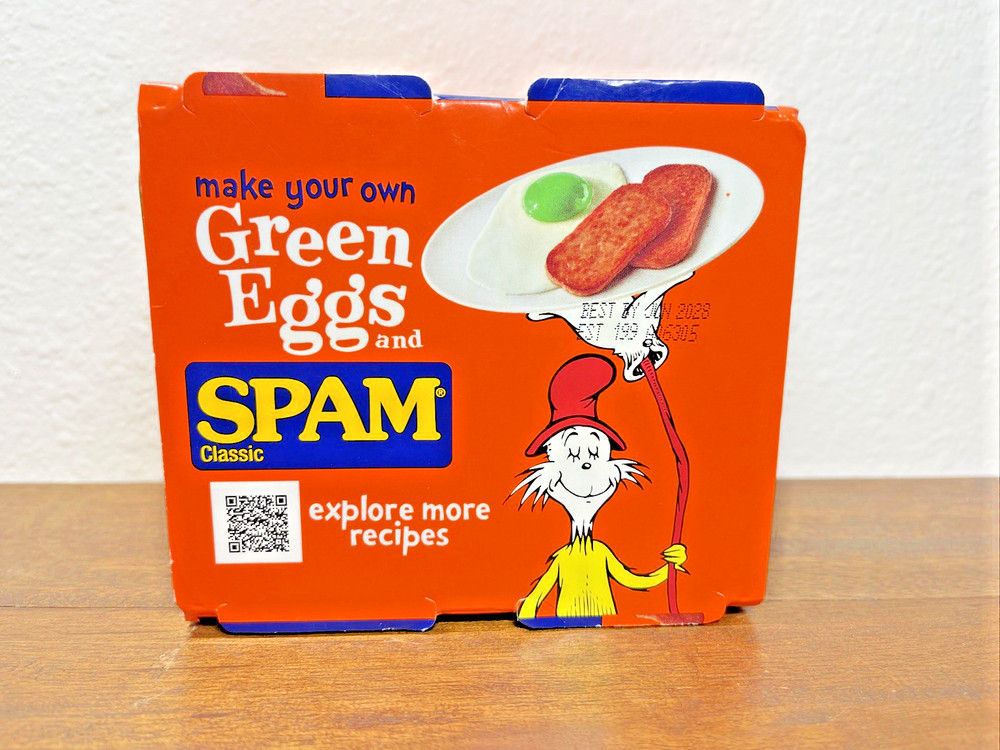 Dr Seuss Green Eggs and Ham Spam 2 Pack 65th Anniversary Limited Edition Jun/28