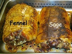 Two 6-lb Porchetta Roasts (Fennel and Sage) – Do Not Ship West of Illinois