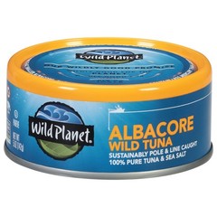 Wild Albacore Tuna in Sea Salt 5 oz Canned Fish 3 Pack