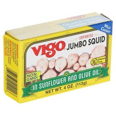 Imported Canned Squid – Specialty Flavored, 10 Pack