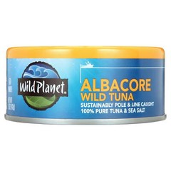 (3 pack) WILD PLANET – Wild Albacore Tuna 5OZ, Shelf-Stable