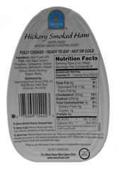 2 Pack Bristol Hickory Smoked Cooked Canned Ham, High Protein, 16oz Aluminum Can