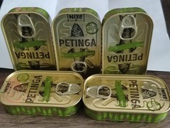 Sardines Portuguese Petinga in Olive Oil Cans 5 x 90g – 5 x 3.17 oz Portugal