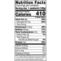 Jimmy Dean Sausage, Egg And Cheese Biscuit Breakfast Sandwiches, 8 Count (Frozen