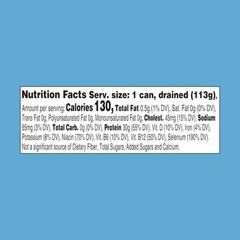 Chunk White Albacore Tuna in Water – Low Sodium, 14g Protein, Pack of 5 Cans