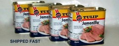 4 Tulip Pork Luncheon Meat Jamonilla Fully Cooked Sandwich Spread Denmark Snack