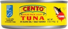 CENTO TUNA TONNO OOIL, 5 Ounce (Pack of 12)