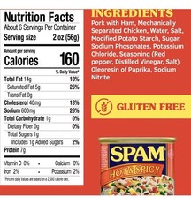 (3 pack) SPAM Hot & Spicy, Shelf-Stable, 12 oz Aluminum Can