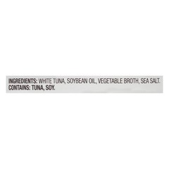 (6 pack) Solid White Albacore Tuna in Oil, 21g Protein per Serving, 12 oz