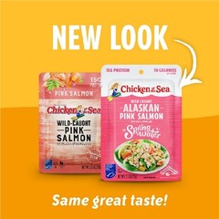 Chicken of the Sea Premium Skinless & Boneless Pink Salmon, 2.5 oz. (Pack of 12)