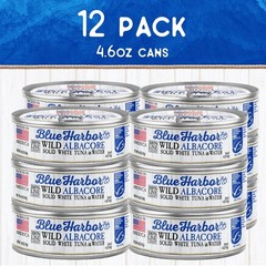 Blue Harbor Fish Co. Wild Albacore Solid White Tuna in Water with Sea Salt 4…