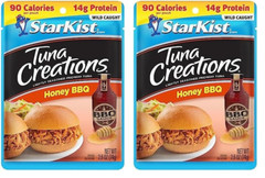 Tuna Creations Honey BBQ , Single Serve Pouch, 2.6 Oz (Pack of 2)