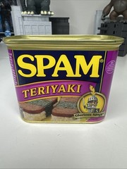 Spam Teriyaki Flavored Luncheon Meat 12oz Can x1 Glorious Spam Expired Collectib