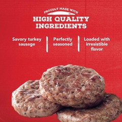 Jimmy Dean, Fully Cooked Turkey Sausage Links, 12 count