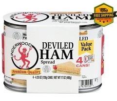 Underwood Deviled Ham Spread – 4.25 oz (Pack of 4)