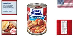 Hearty Beef Stew (12 Pack, 15 oz) – Fully Cooked & Gluten-Free